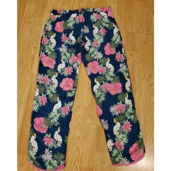 PJ Salvage Floral Parrot Pajama Pants - Picture 4 of 10